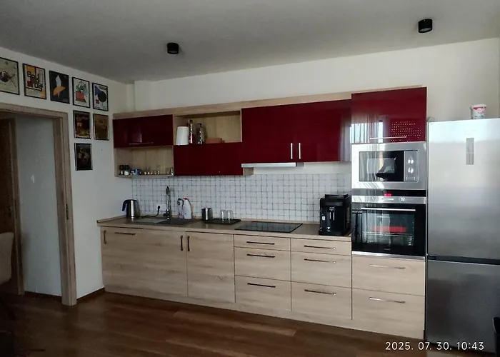 2 Rooms, Living With Elevator アパート